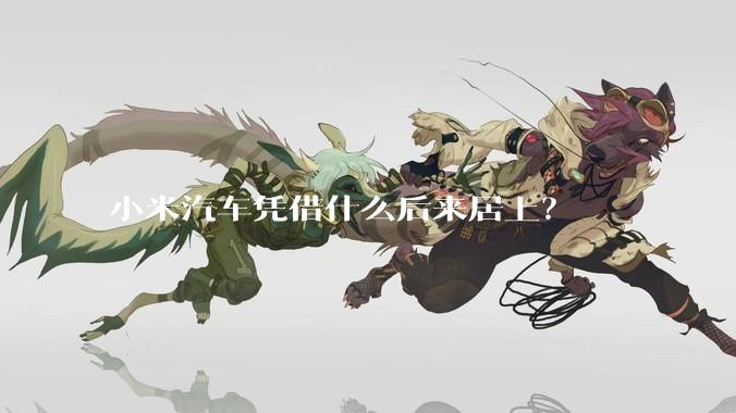 小米汽车凭借什么后来居上?