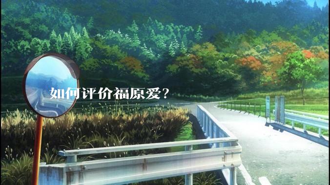 如何评价福原爱?