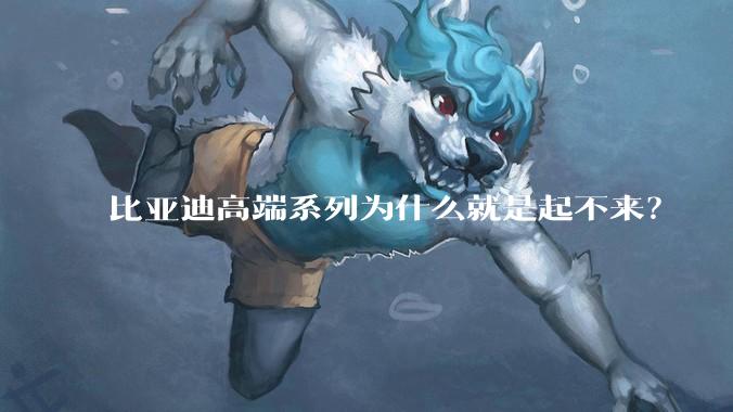 比亚迪高端系列为什么就是起不来?