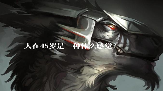 人在45岁是一种什么感觉?